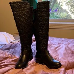 Torrid Quilted knee-high boots for WIDE CALVES